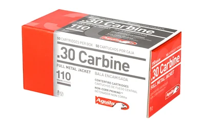 AGUILA 30CARB 110GR FMJ 50/1000 - Image 3