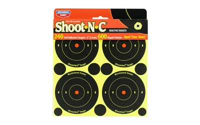 B/C SHT-N-C RND BULLSEYE TGT 240-3" - Image 2