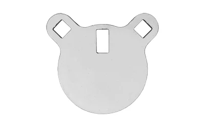 B/C 4" 3/8" STEEL TRGT ROUND PLATE