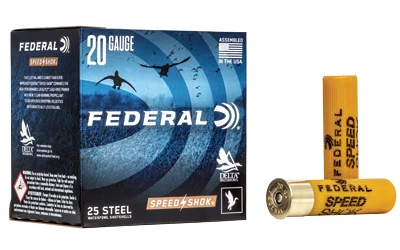 FED SPEED SHOK 20GA 3" #3 25/250