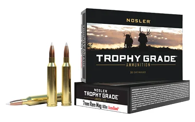 NOSLER TGA 7MM REM 160GR AB 20/200