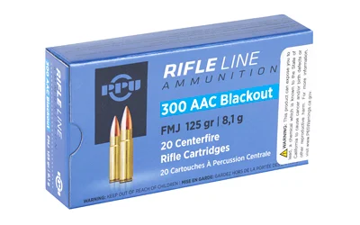PPU 300BLK FMJ 125GR 20/1000 - Image 2