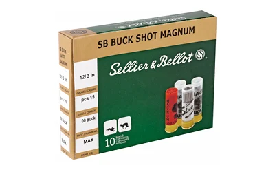 S&B 12GA 3" 00 15PEL 10/250 - Image 2