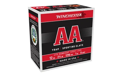 WIN AA LITE HC 12GA 2.75" #8 25/250