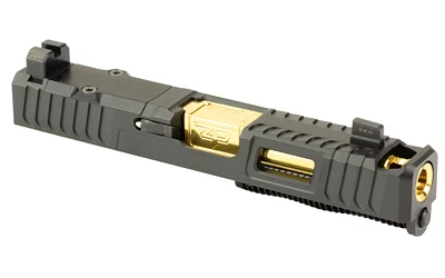 ZAF IBS CMP SLIDE FOR G19 G3 BLK/GLD - Image 2