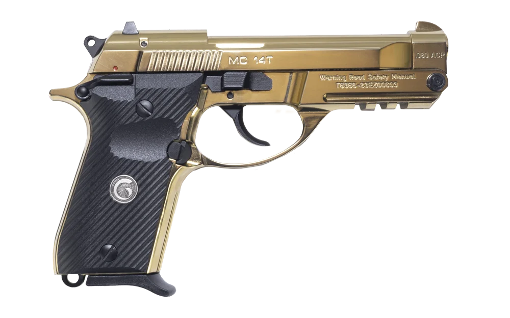 EAA CORP MC14T TIPUP 380ACP GOLD 13+1