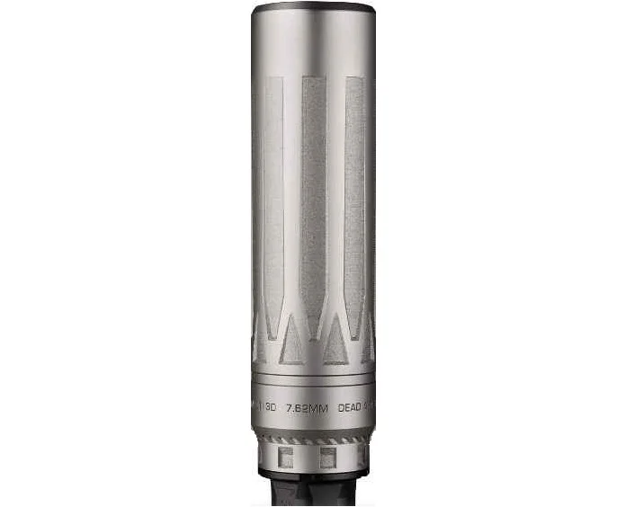 DEAD AIR ARMAMENT NOMAD-TI XC 7.62MM XENO SILVER