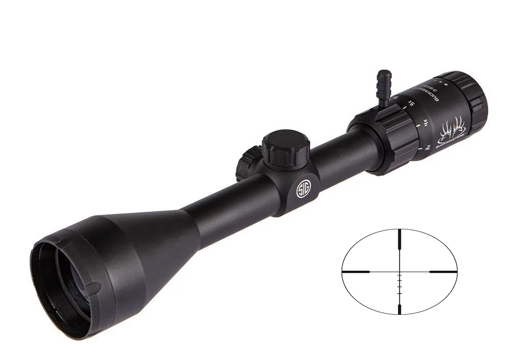 SIG SAUER BUCKMASTERS 3-9X50 BDC BLACK
