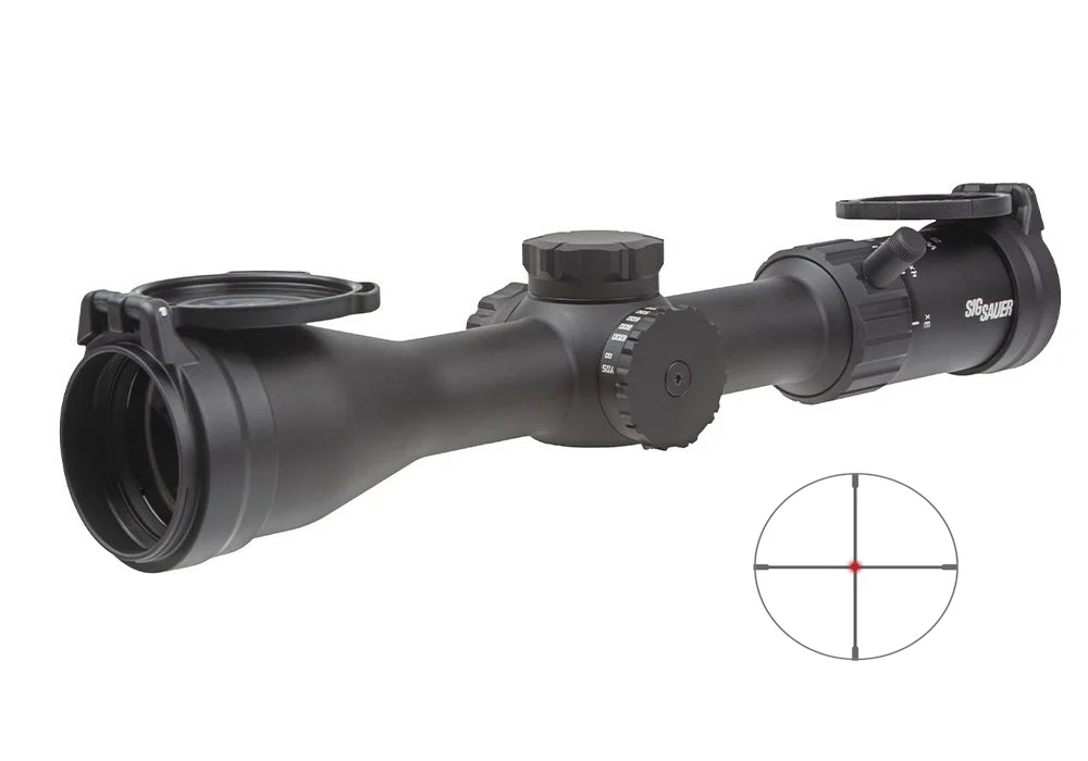 SIG SAUER WHISKEY 4 3-12X44 QUADPLEX