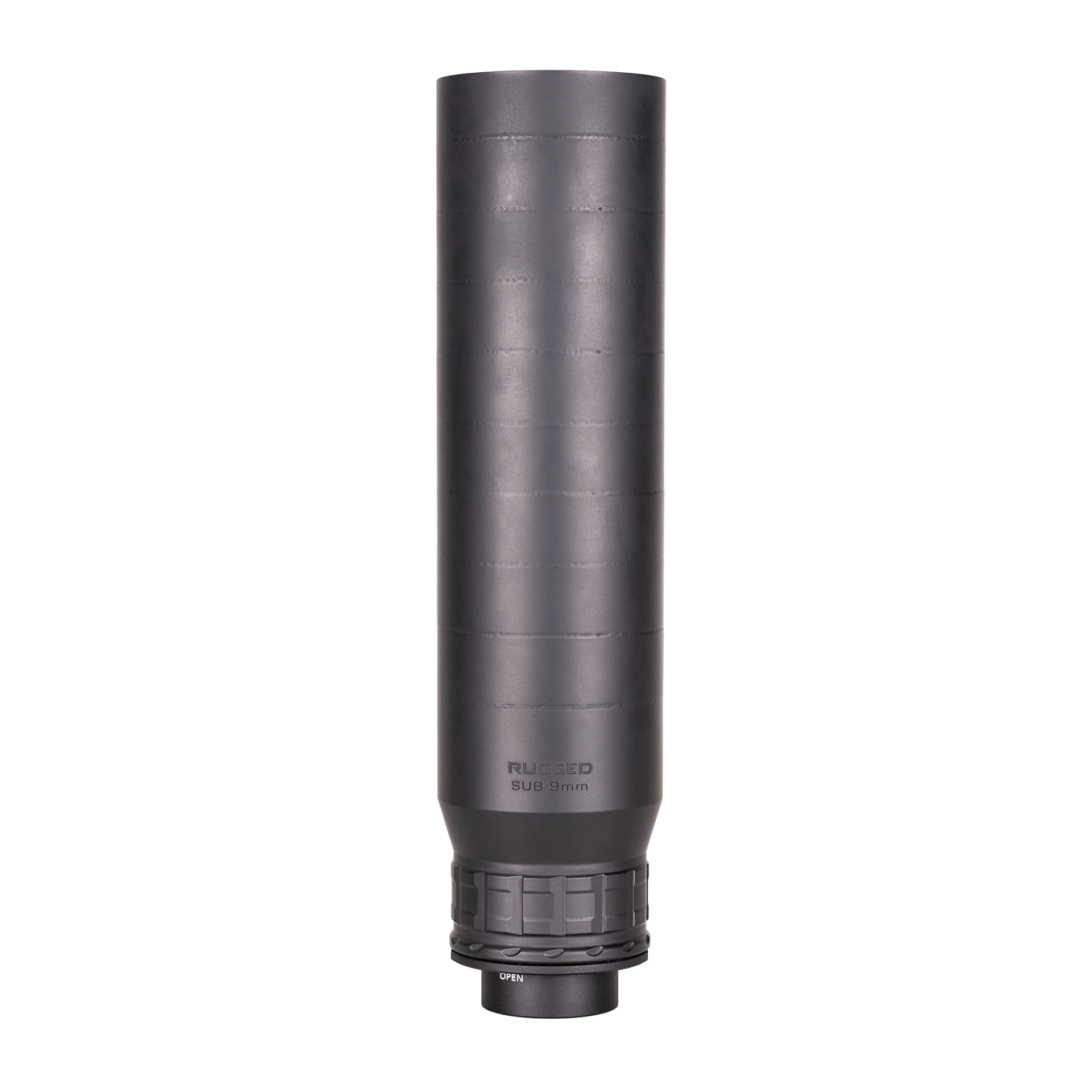 RUGGED SUPPRESSORS SUB9 9MM SILENCER BLACK