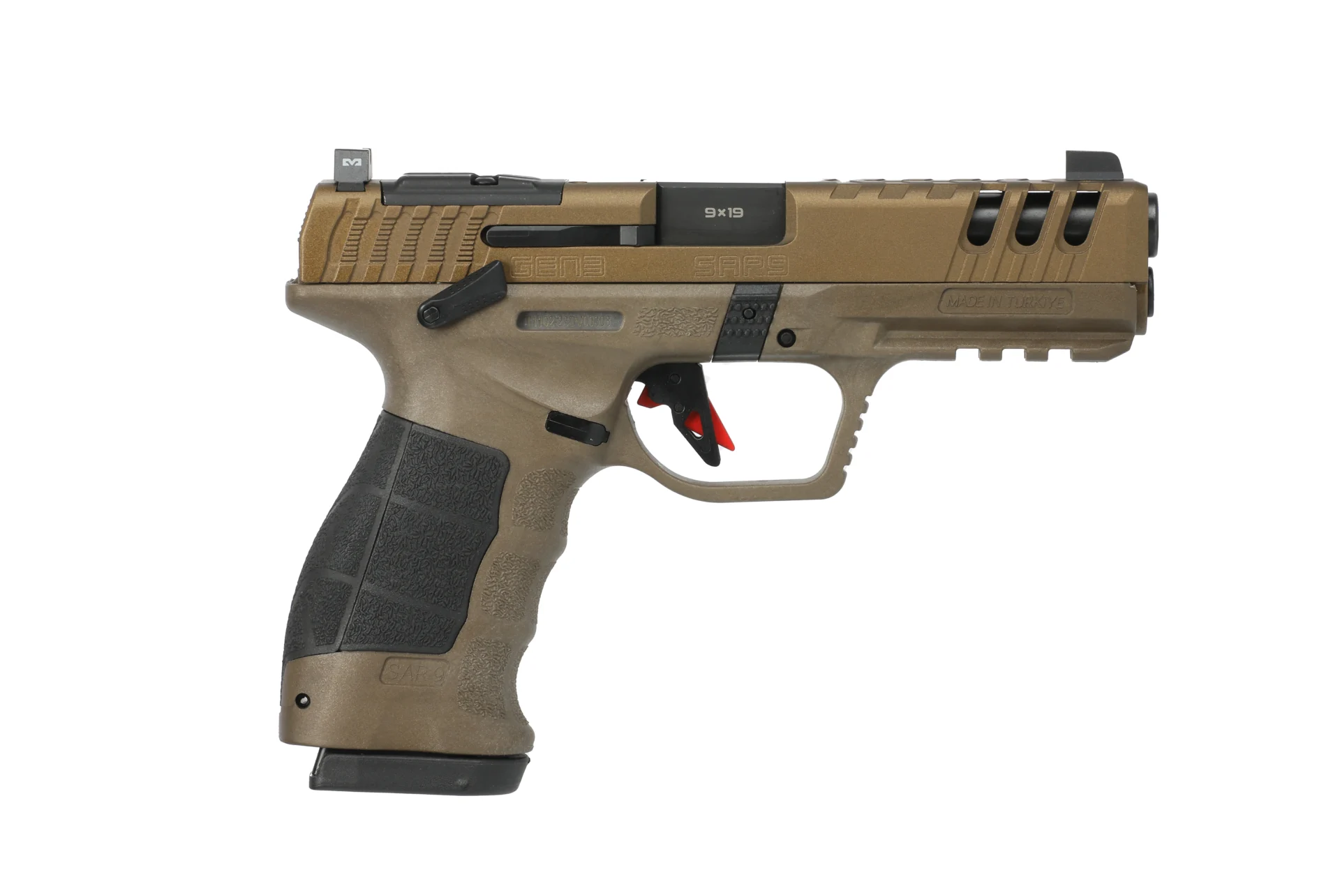 SAR FIREARMS SAR9 GEN3 9MM BRZ 4.4" 17+1 #