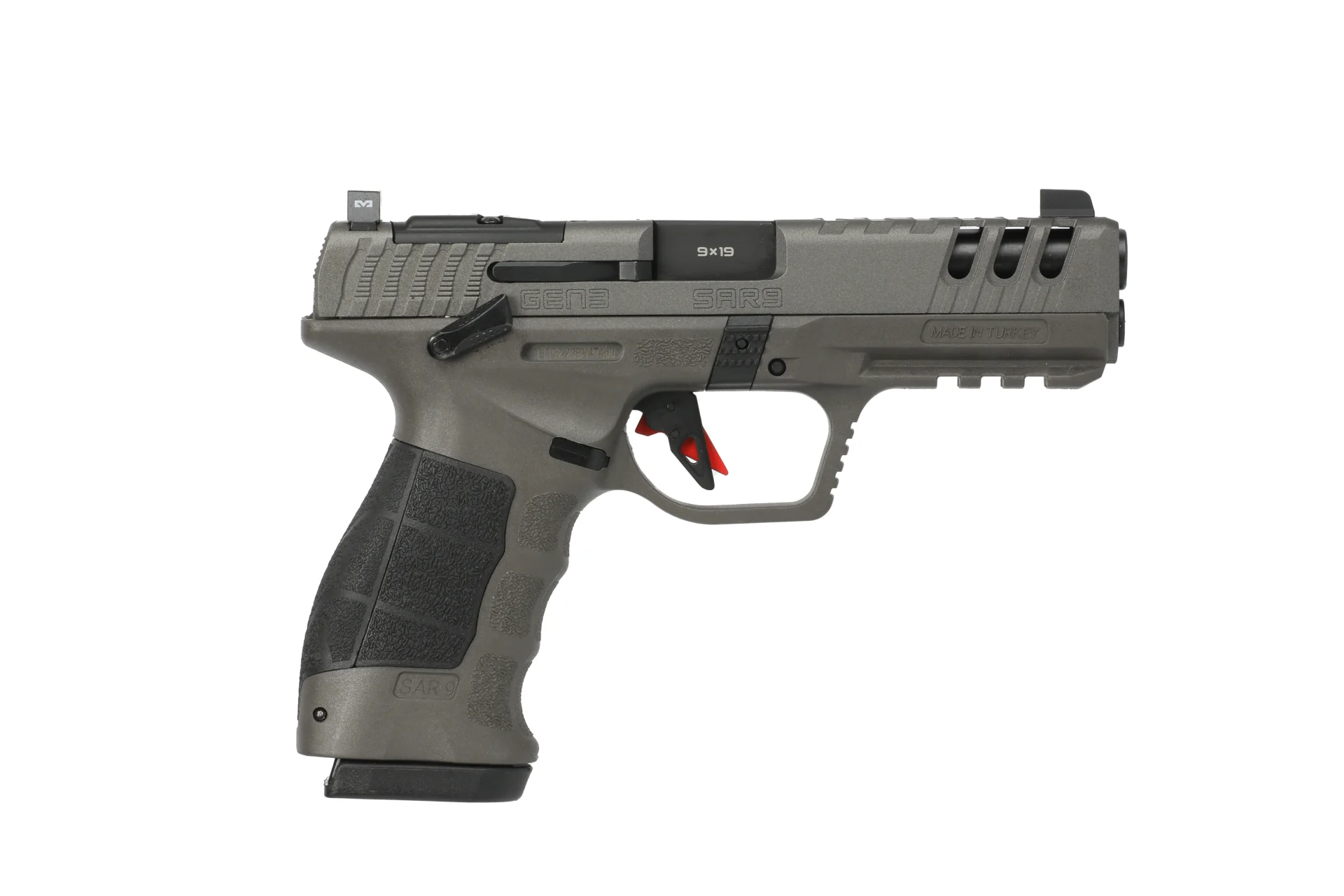 SAR FIREARMS SAR9 GEN3 9MM PLT 4.4" 17+1 #