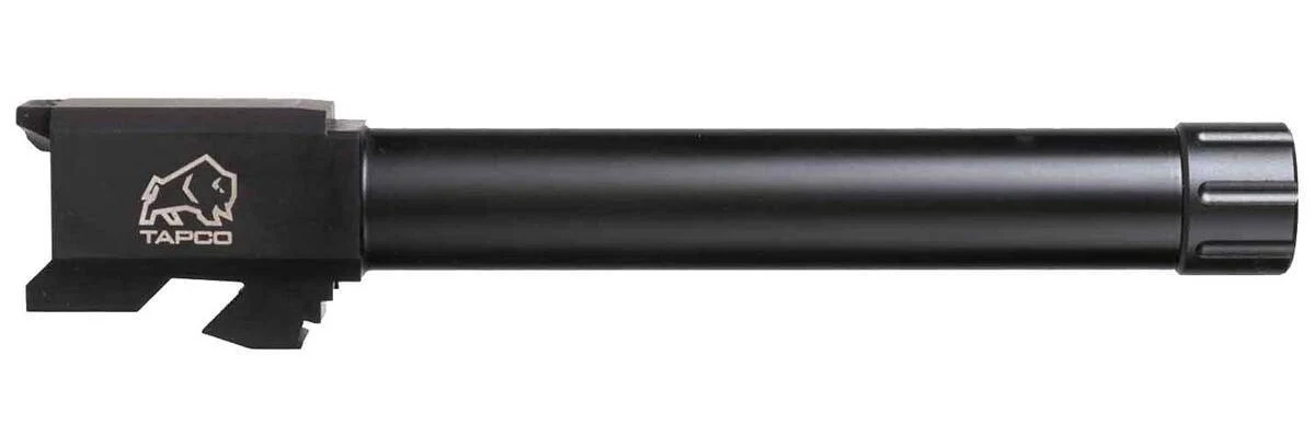 TAPCO BARREL GLOCK 17 BLACK 1/2X28